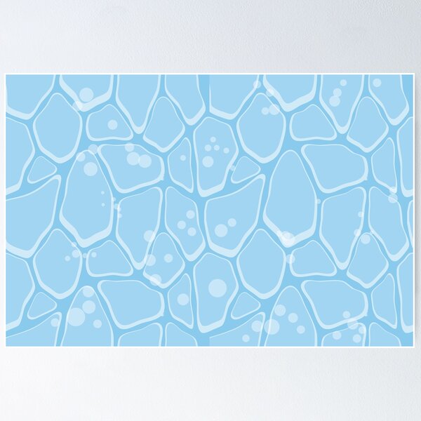 Item preview, Light blue water  designed and sold by ReflectedCrafts.