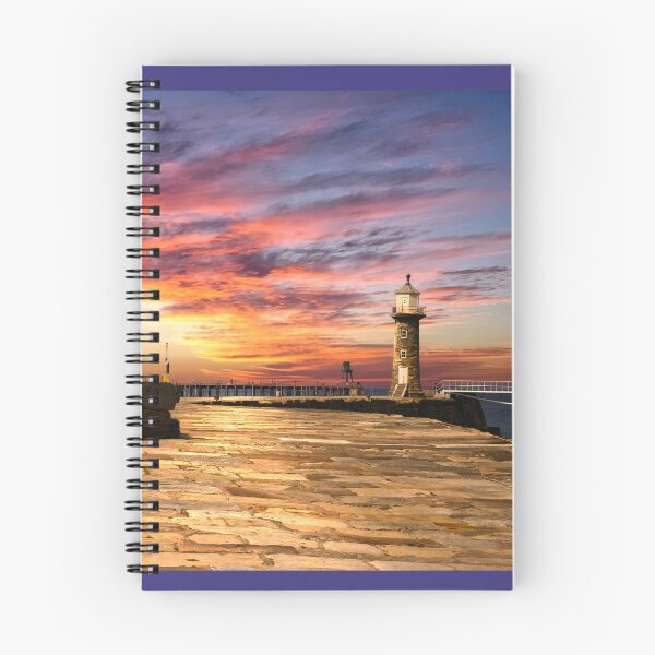 Item preview, Whitby Pier Sunset designed and sold by Alisonchambers2.