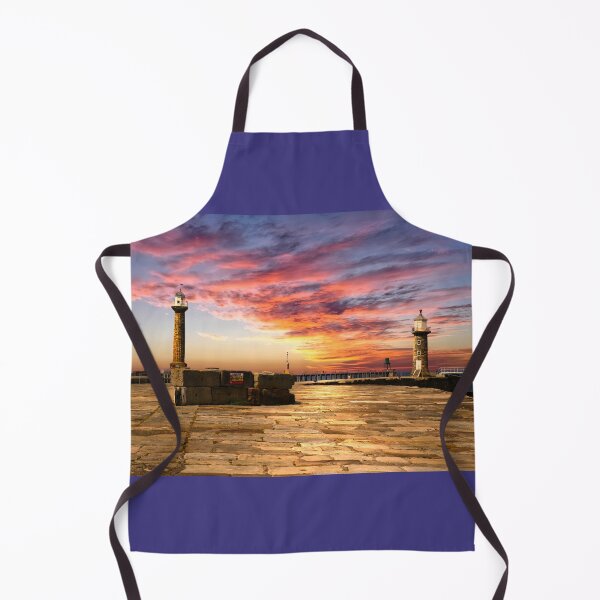 Item preview, Whitby Pier Sunset designed and sold by Alisonchambers2.