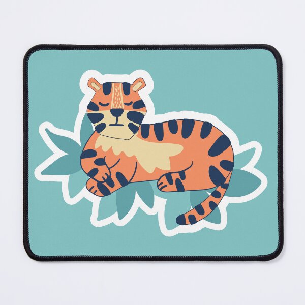 Item preview, sleeping tiger designed and sold by yfpatterndesign.