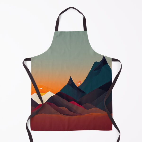 Item preview, Sunset Mountain Peaks designed and sold by DeepSymbolism.