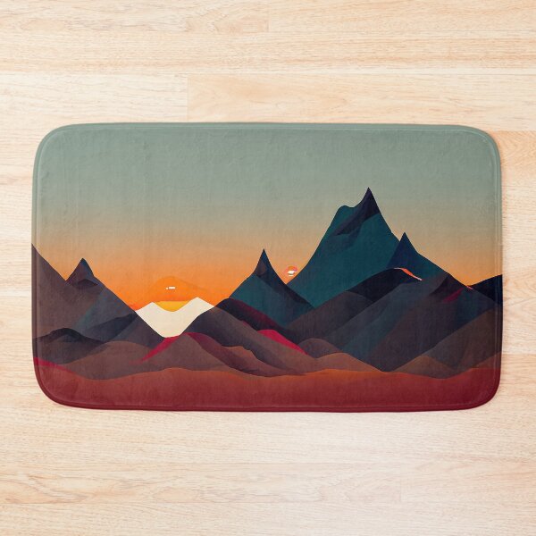 Item preview, Sunset Mountain Peaks designed and sold by DeepSymbolism.