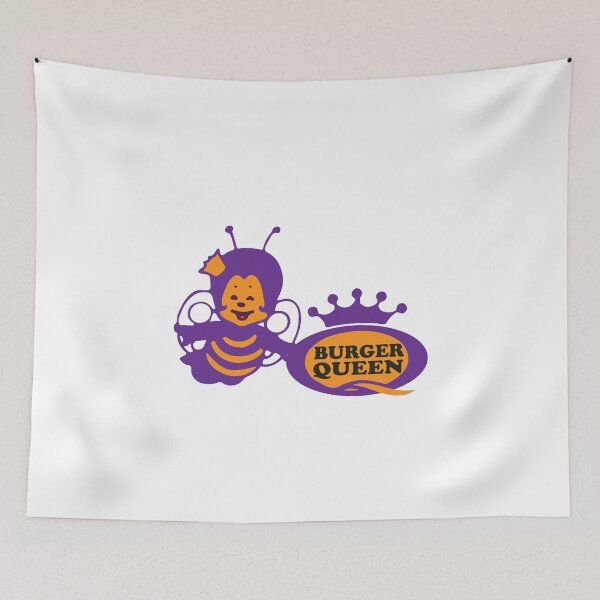 Item preview, Burger Queen Queenie Bee  designed and sold by The Junto Shop.