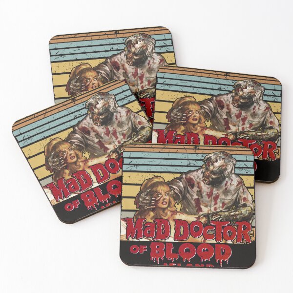 Item preview, The Mad Doctor Of Blood Island Retro Film designed and sold by lucabertina.