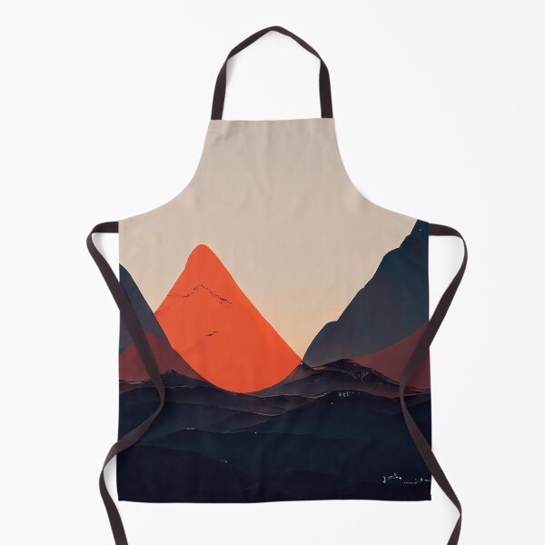 Item preview, Mountain Sunset Minimalism designed and sold by DeepSymbolism.
