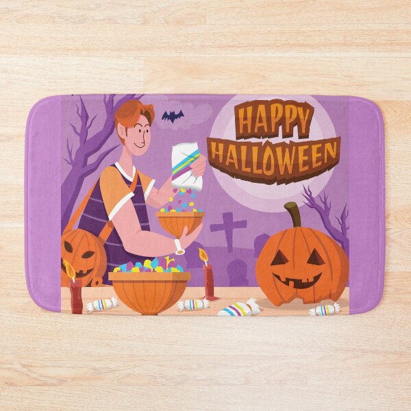 Item preview, Happy Halloween Postman Classical designed and sold by Sam-DesignMart.