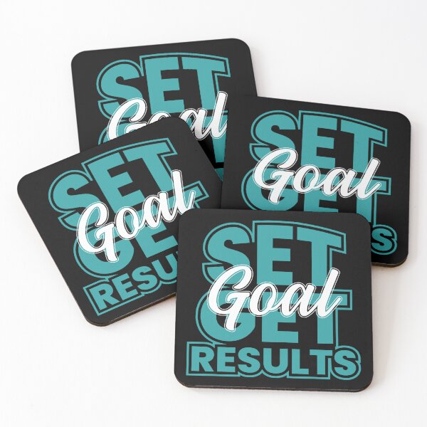 Item preview, Set Goal Get Result designed and sold by AdventArt.