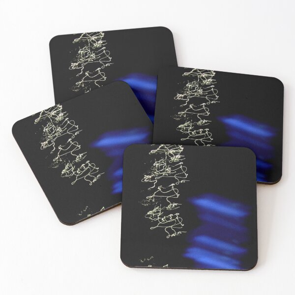 Item preview, Abstract blue city lights designed and sold by anetearamina.