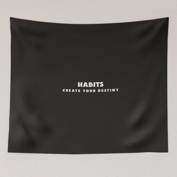 Item preview, Habits Create Your Destiny designed and sold by Salimah Haji.