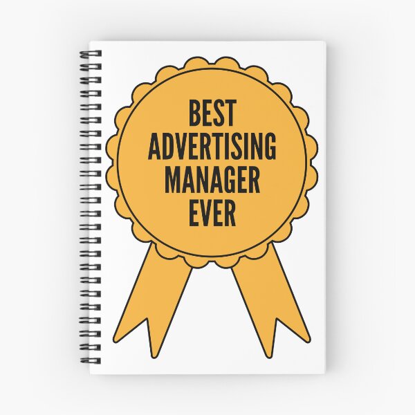 Item preview, Best Advertising Manager Ever Gold Medal Achievement designed and sold by SVPOD.