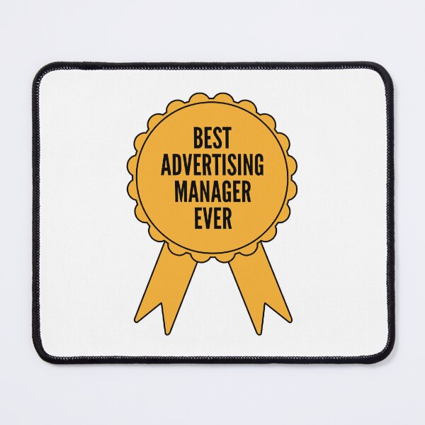 Item preview, Best Advertising Manager Ever Gold Medal Achievement designed and sold by SVPOD.