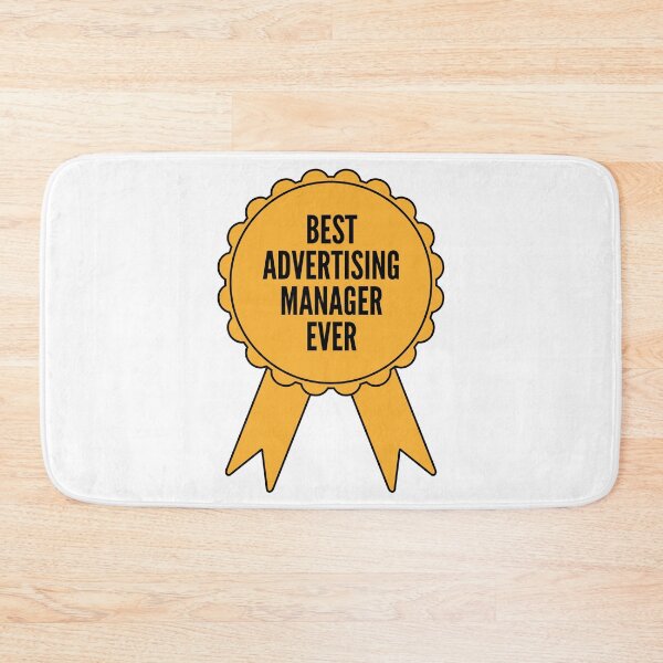 Item preview, Best Advertising Manager Ever Gold Medal Achievement designed and sold by SVPOD.