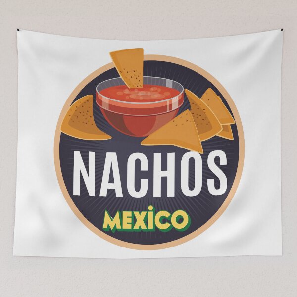 Item preview, Nachos Mexico Foodietoon designed and sold by ProjectX23.