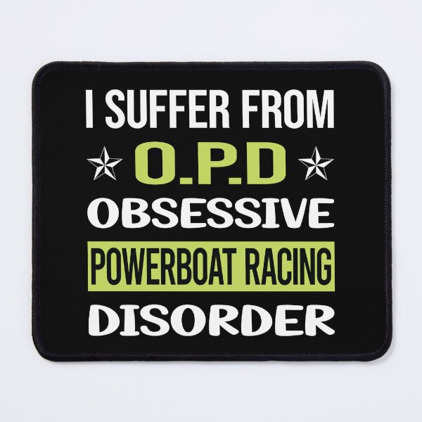 Item preview, Obsessive Love Powerboat Racing designed and sold by DrearyStore60.