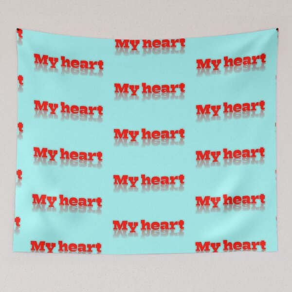 Item preview, Phrases, My heart  designed and sold by CraktmanShop.