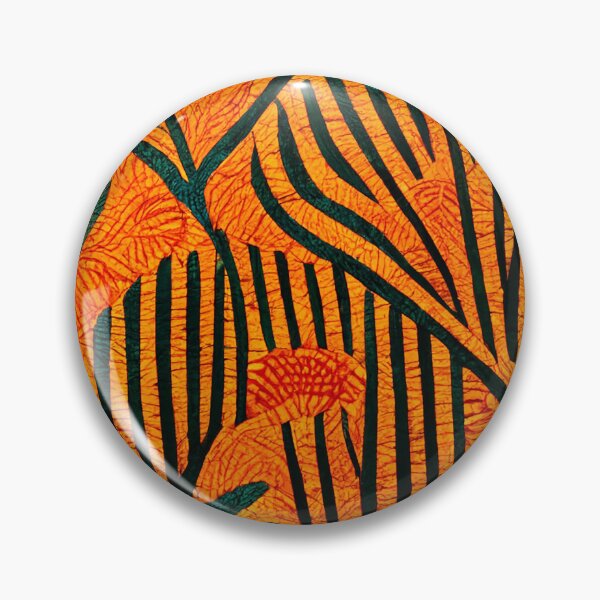 Item preview, African Textile in Orange designed and sold by DeepSymbolism.