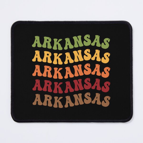 Item preview, Arkansas Retro Vintage Groovy Wavy Text Classic designed and sold by CoolCreative.