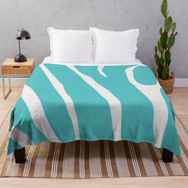 Item preview, Zebra Print (aqua blue) designed and sold by DreamFruit11.