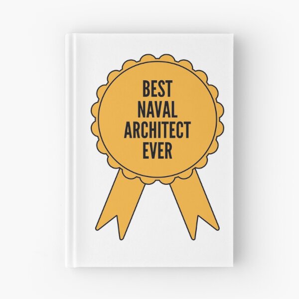 Item preview, Best Naval Architect Ever Gold Medal Achievement designed and sold by SVPOD.