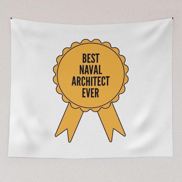 Item preview, Best Naval Architect Ever Gold Medal Achievement designed and sold by SVPOD.