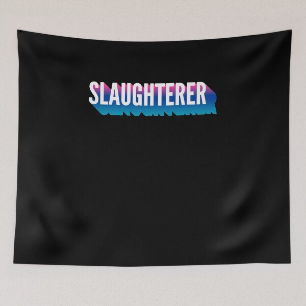 Item preview, Slaughterer With Long Gradient Shadow designed and sold by SVPOD.