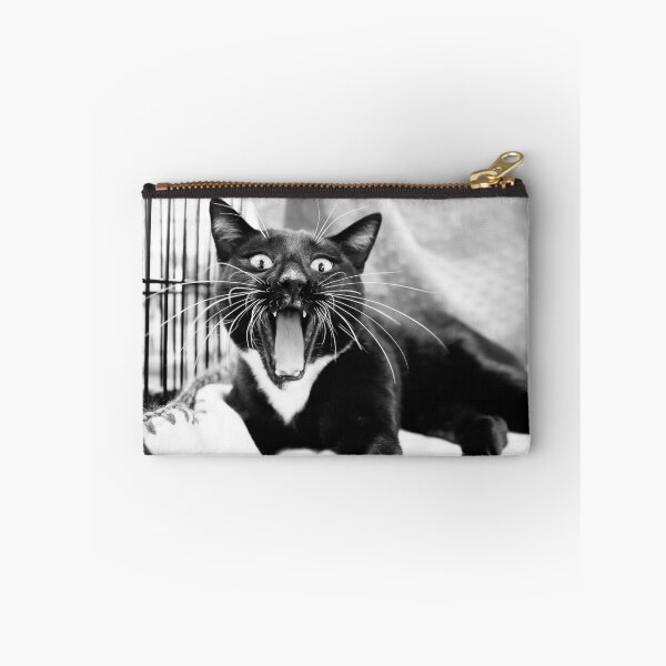 Item preview, Tuxedo Cat Yawns designed and sold by Danielle Masucci.