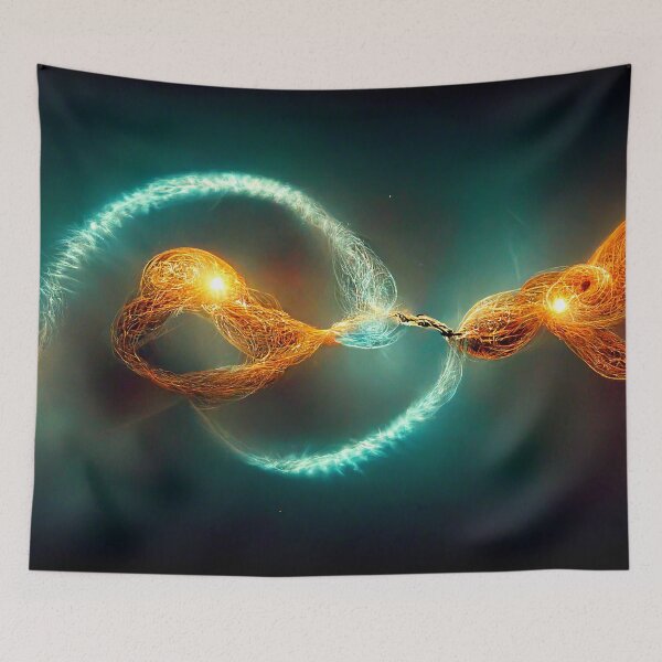 Aperçu de l'œuvre Quantum Lights créée et vendue par DeepSymbolism.