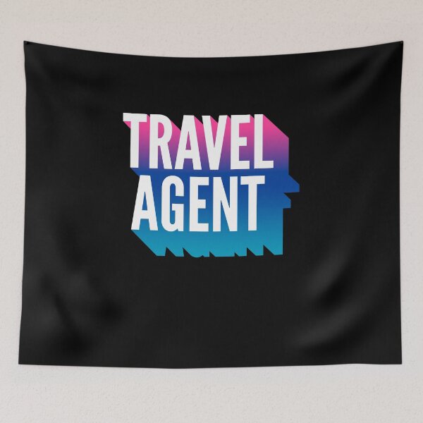 Item preview, Travel agent With Long Gradient Shadow designed and sold by SVPOD.
