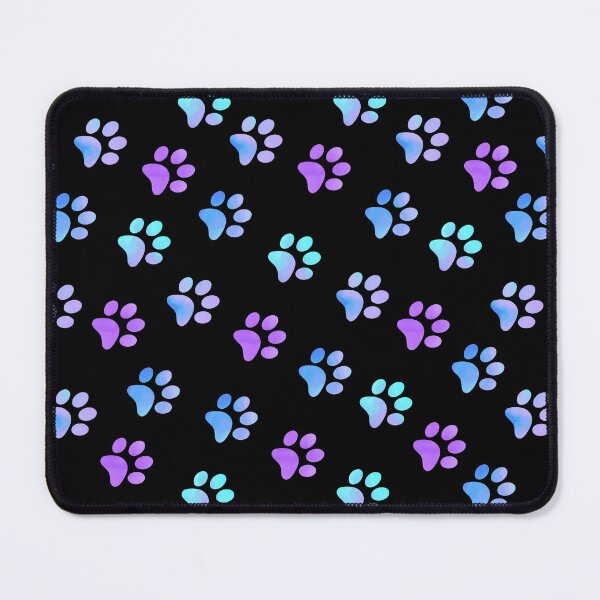 Item preview, Blue Purple Galaxy Paw Prints designed and sold by FaithAndForest.