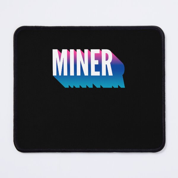 Item preview, Miner With Long Gradient Shadow designed and sold by SVPOD.