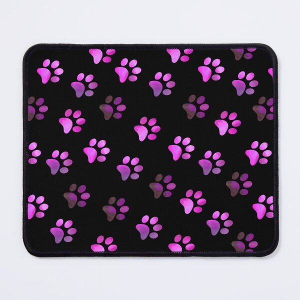 Item preview, Dark Pink Galaxy Paw Prints designed and sold by FaithAndForest.