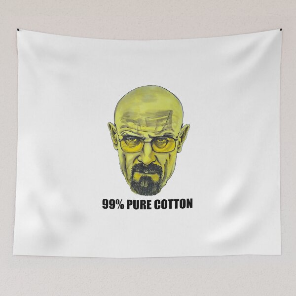 Item preview, 99% Pure Cotton - Walter White illustration/fan art. designed and sold by smadge.