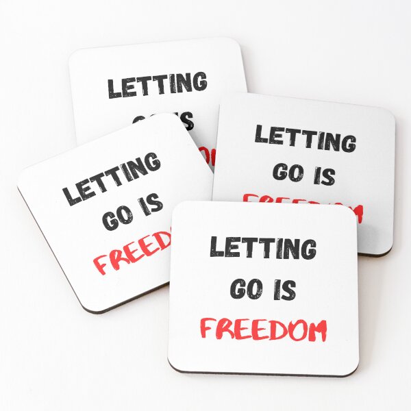 Item preview, Life Quote, Letting Go Is Freedom designed and sold by Salman Hino.