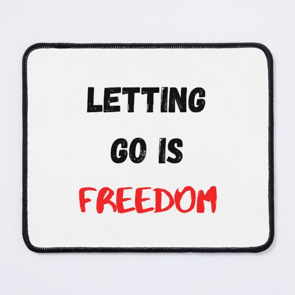 Item preview, Life Quote, Letting Go Is Freedom designed and sold by Salman Hino.