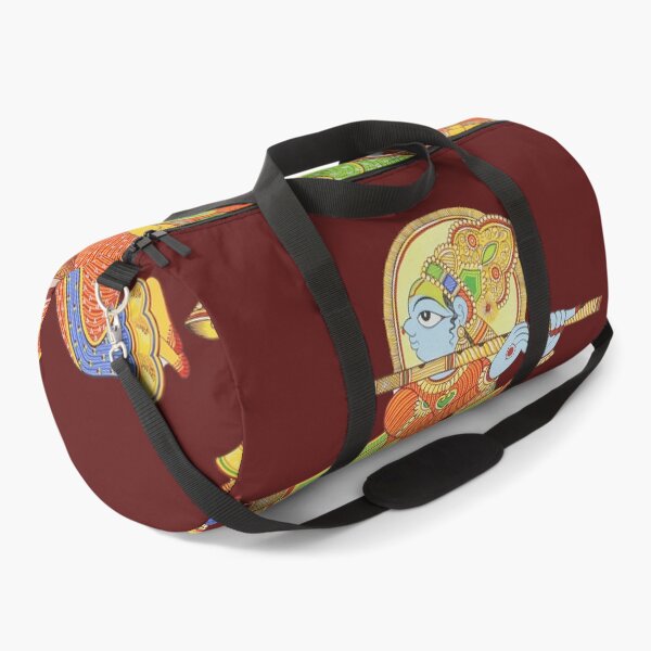 Item preview, Krishna and female forming an elephant , Krishna Narikunjar, colorful handmade designed and sold by gopalpjoshi.