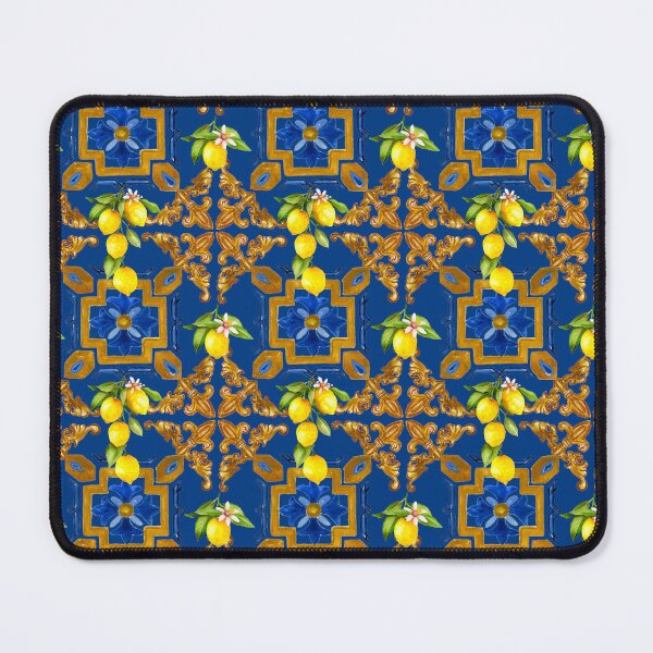 Item preview, Sicilian tiles,mediterranean,mosaic,lemons, designed and sold by MariaMarinova.