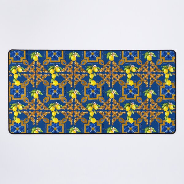 Item preview, Sicilian tiles,mediterranean,mosaic,lemons, designed and sold by MariaMarinova.