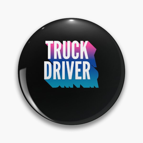 Item preview, Truck Driver With Long Gradient Shadow designed and sold by SVPOD.