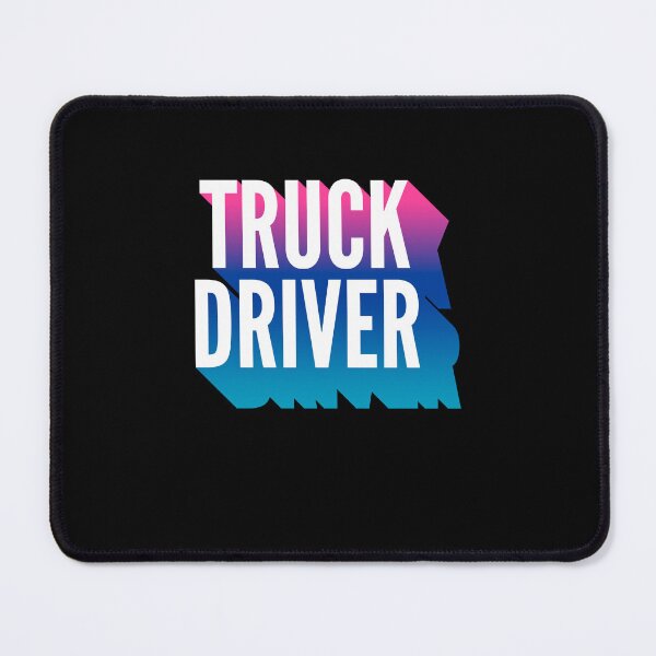 Item preview, Truck Driver With Long Gradient Shadow designed and sold by SVPOD.