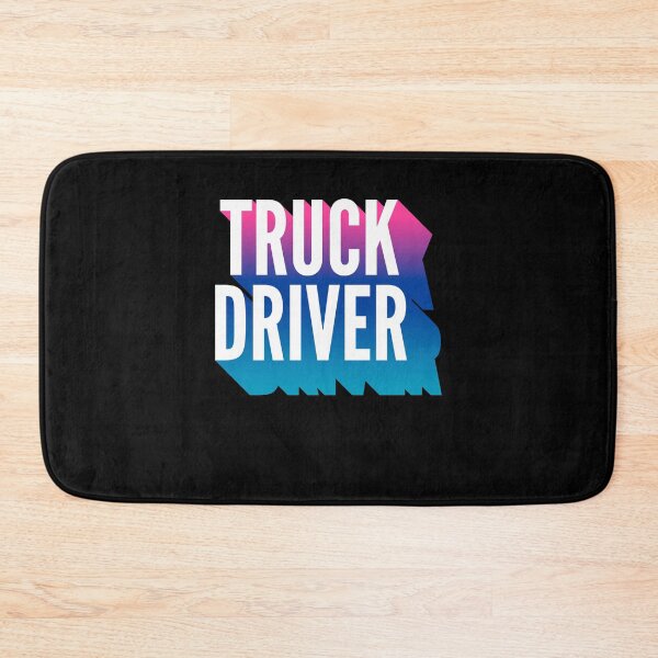Item preview, Truck Driver With Long Gradient Shadow designed and sold by SVPOD.