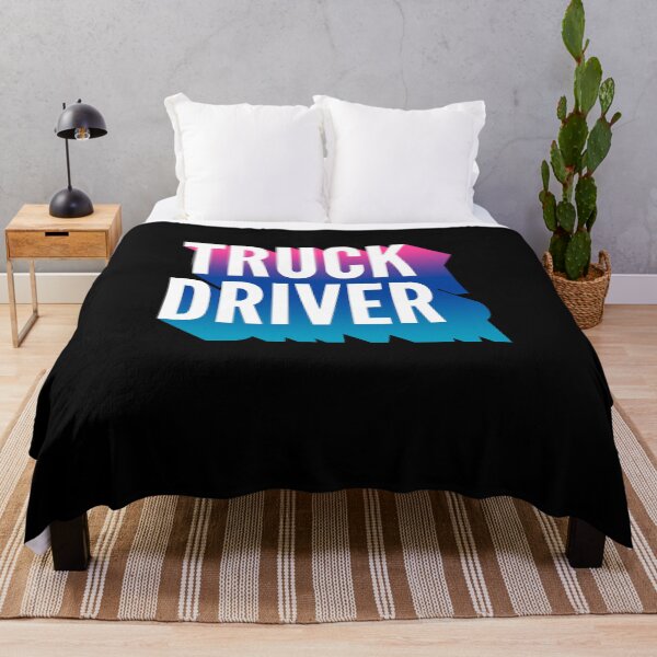 Item preview, Truck Driver With Long Gradient Shadow designed and sold by SVPOD.
