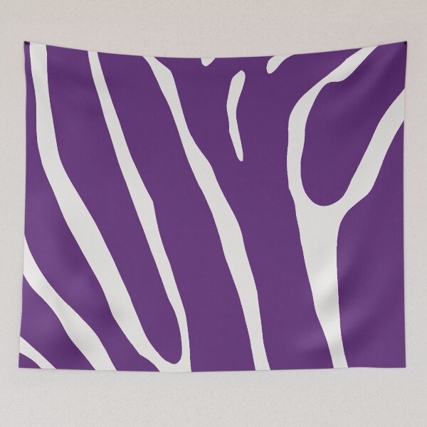 Artikelvorschau, Zebradruck (violett) entworfen und verkauft von DreamFruit11.