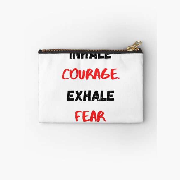 Item preview, Motivational Quote, Inhale Courage Exhale Fear designed and sold by Salman Hino.