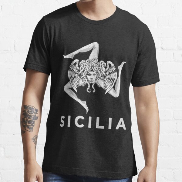 Messina Sicilia Sicily Sicilian Italian Flag Italy Italia T-Shirt