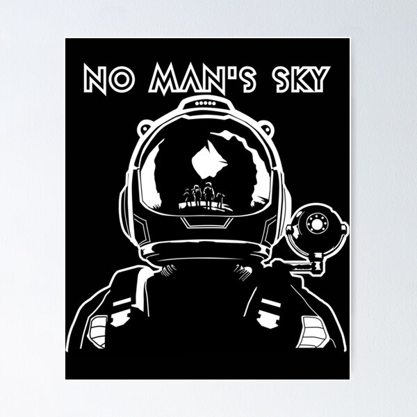 Item preview, No Man_s Sky  Black and White   designed and sold by Wazzuupp.