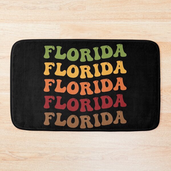 Item preview, Florida Retro Vintage Groovy Wavy Text Classic designed and sold by CoolCreative.