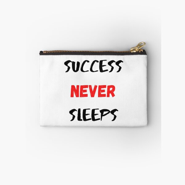 Item preview, Motivational Quote And Inspirational Saying | Success Never Sleeps designed and sold by Salman Hino.
