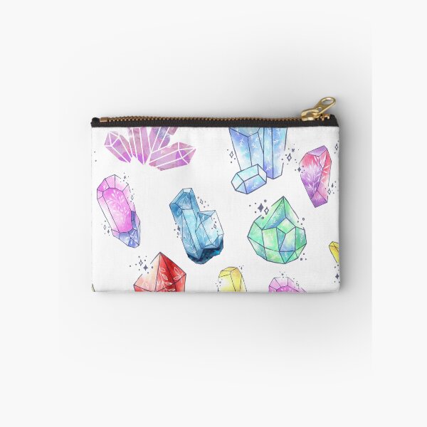 Item preview, Multicolor natural crystals pattern illustration. designed and sold by Art-Vibrations.