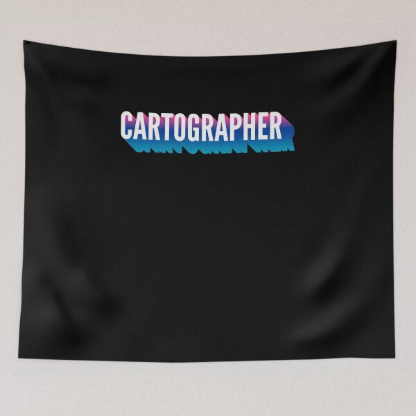 Item preview, Cartographer With Long Gradient Shadow designed and sold by SVPOD.
