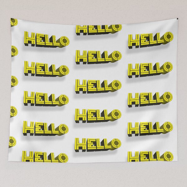 Item preview, Phrases, Hello  designed and sold by CraktmanShop.